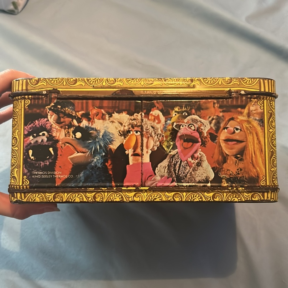 1978 Muppets lunch box with matching thermos - Picture 6 of 13